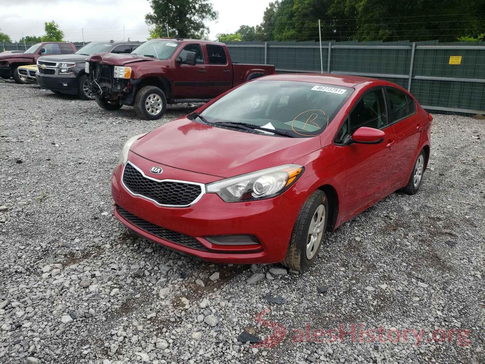 KNAFK4A66G5457758 2016 KIA FORTE