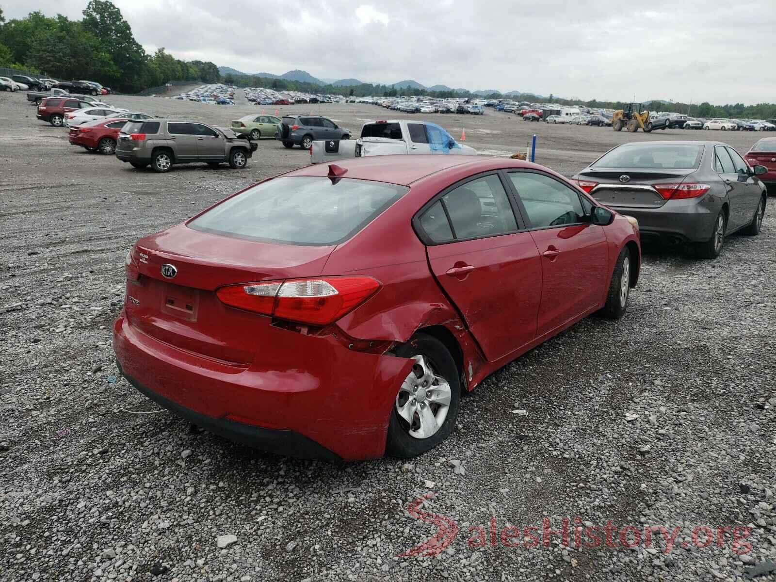 KNAFK4A66G5457758 2016 KIA FORTE