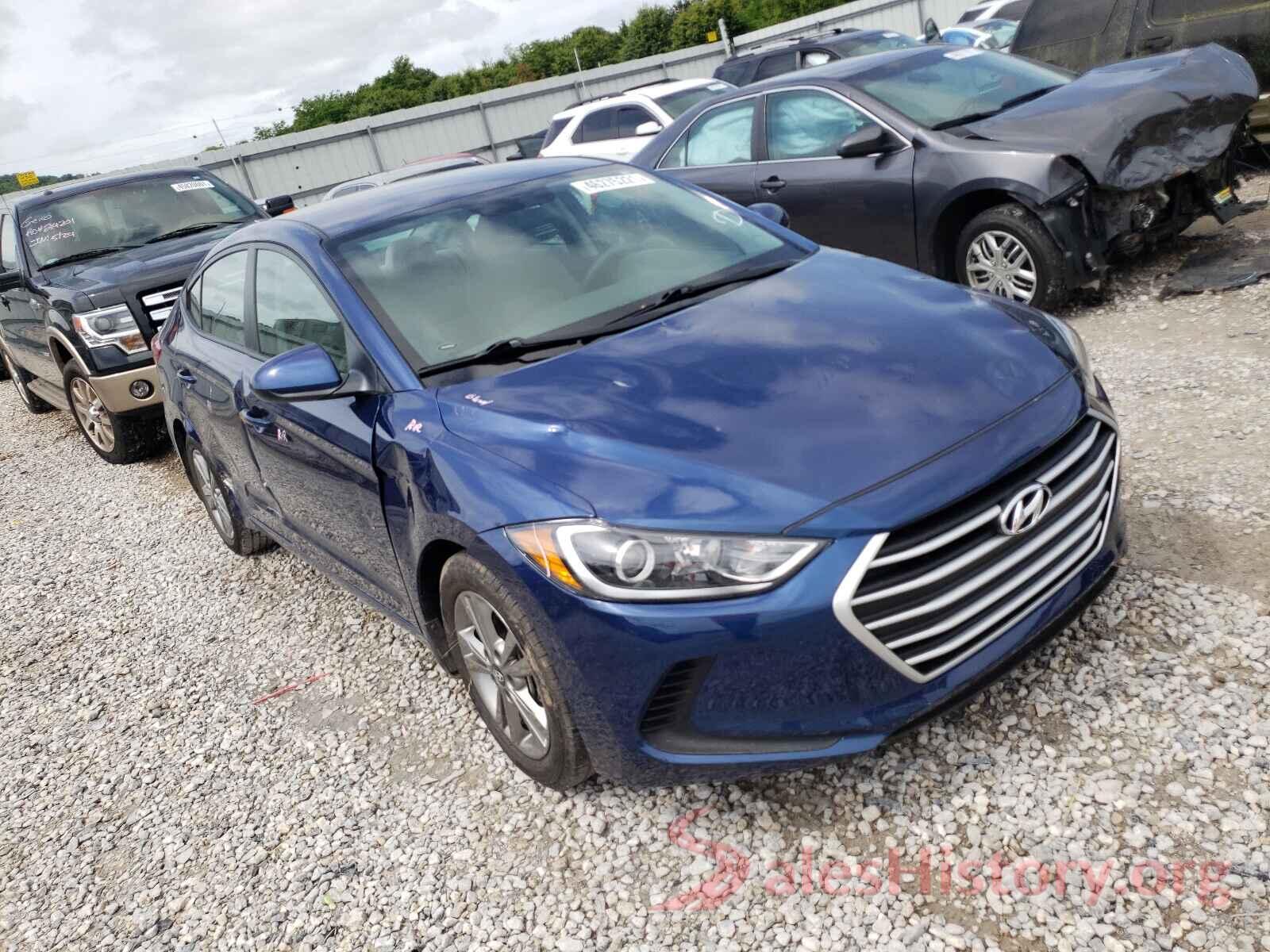 5NPD84LF6HH155801 2017 HYUNDAI ELANTRA