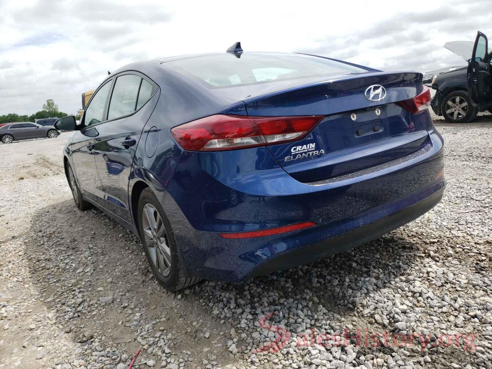 5NPD84LF6HH155801 2017 HYUNDAI ELANTRA