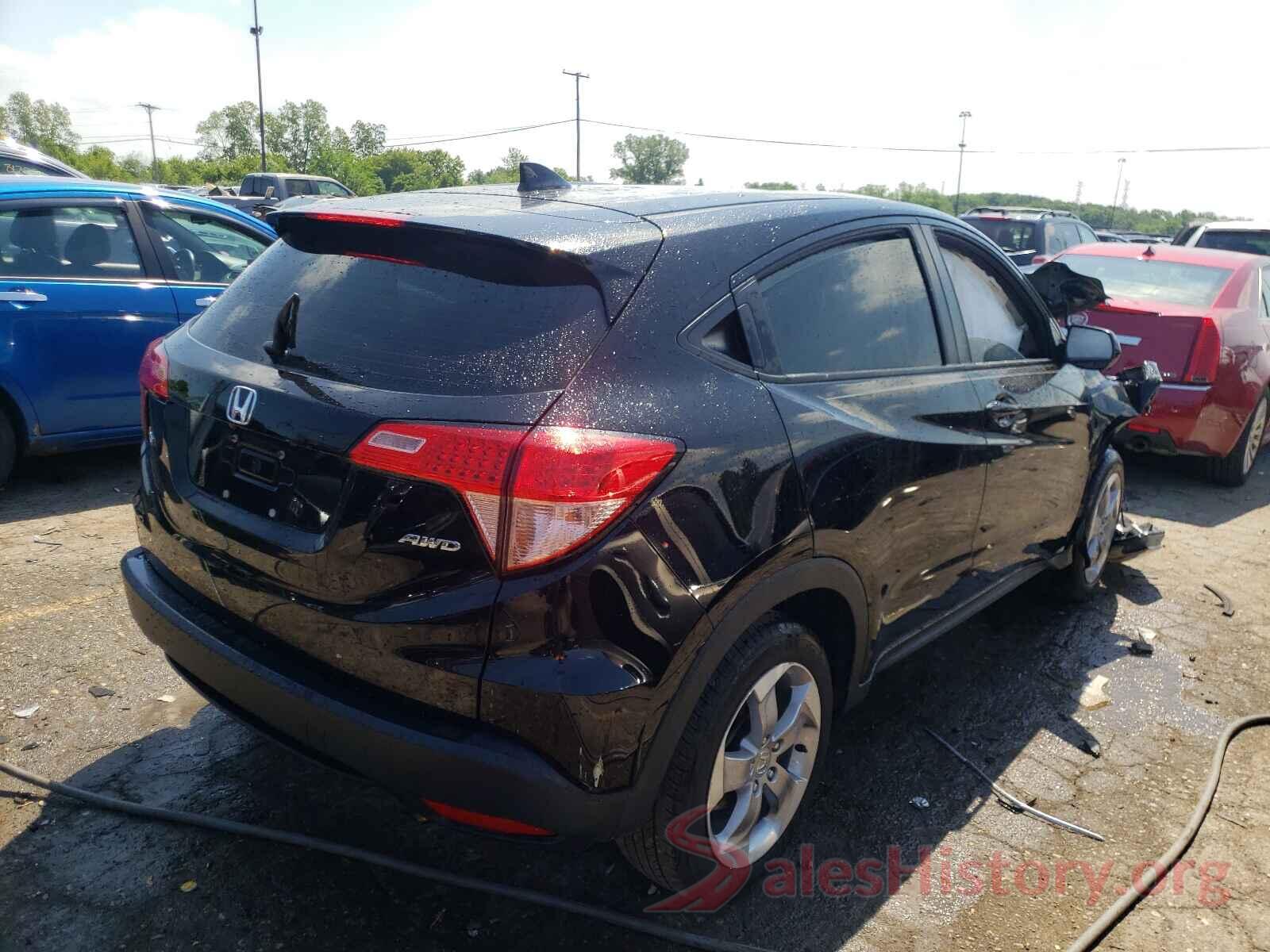 3CZRU6H39JG720210 2018 HONDA HR-V