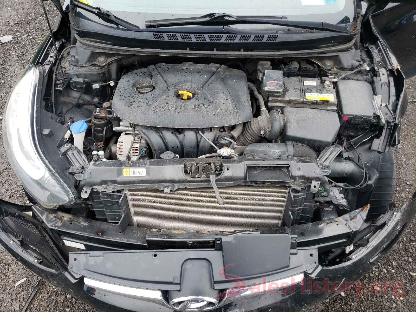 5NPDH4AE8GH771816 2016 HYUNDAI ELANTRA