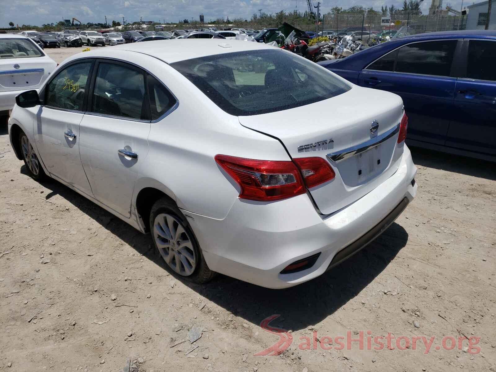 3N1AB7APXKY318576 2019 NISSAN SENTRA