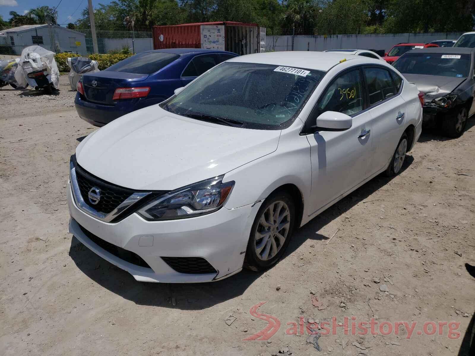 3N1AB7APXKY318576 2019 NISSAN SENTRA