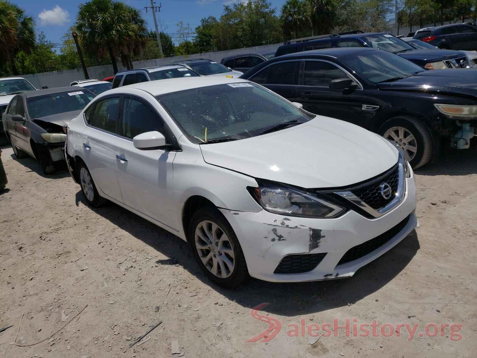 3N1AB7APXKY318576 2019 NISSAN SENTRA