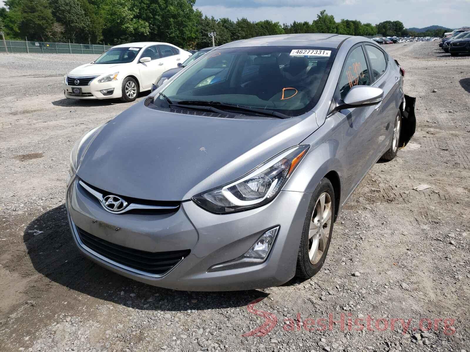 KMHDH4AE8GU545325 2016 HYUNDAI ELANTRA