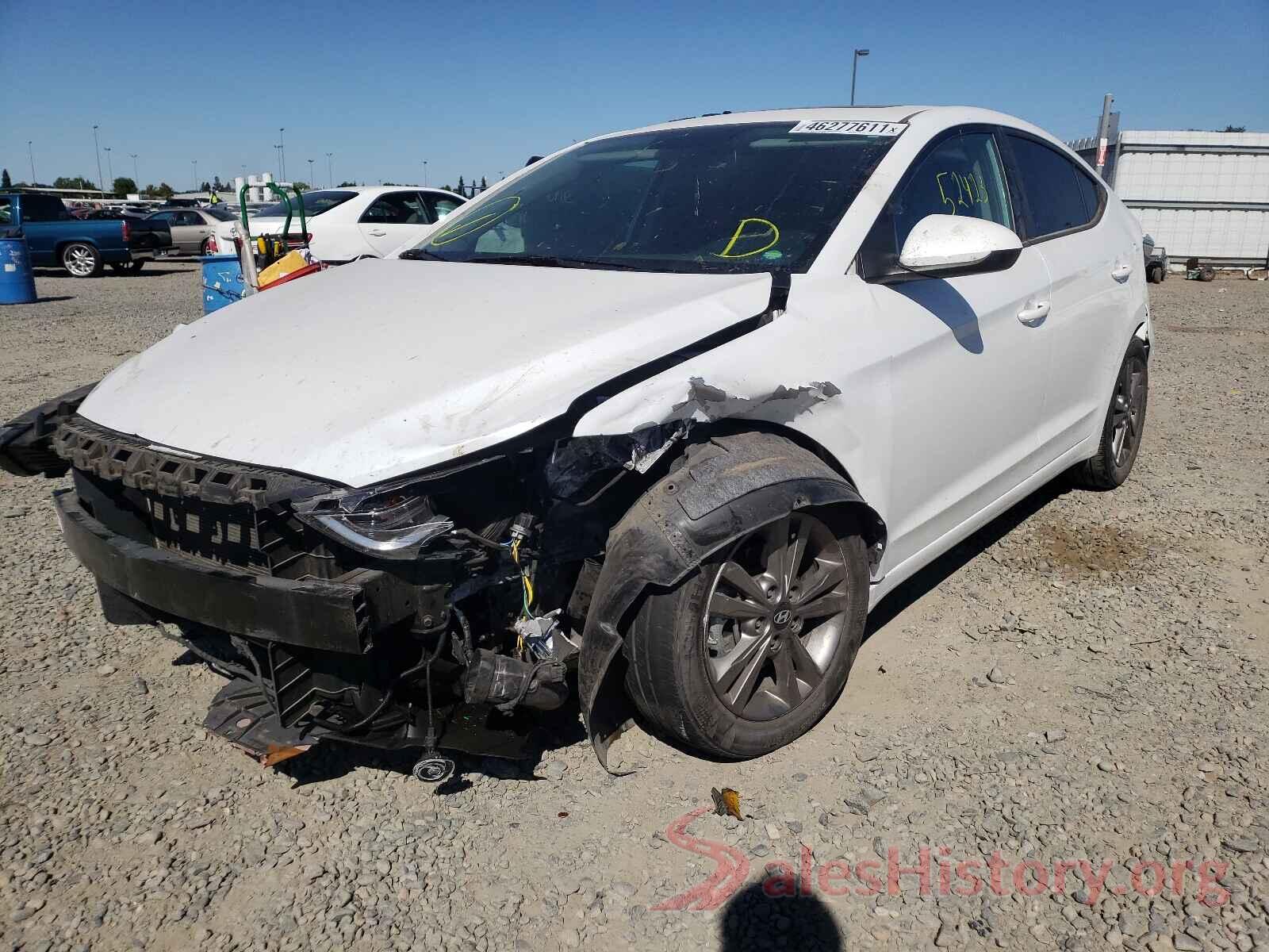 5NPD84LF3JH310620 2018 HYUNDAI ELANTRA