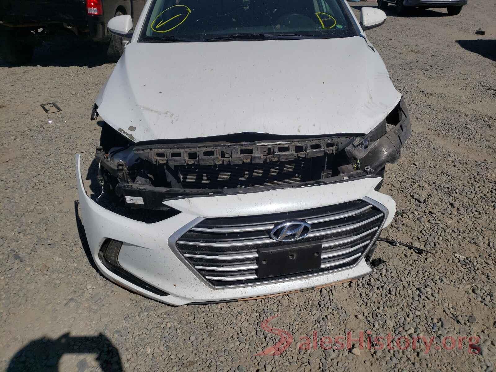 5NPD84LF3JH310620 2018 HYUNDAI ELANTRA