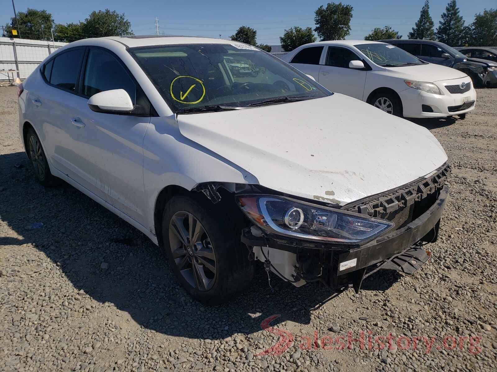 5NPD84LF3JH310620 2018 HYUNDAI ELANTRA