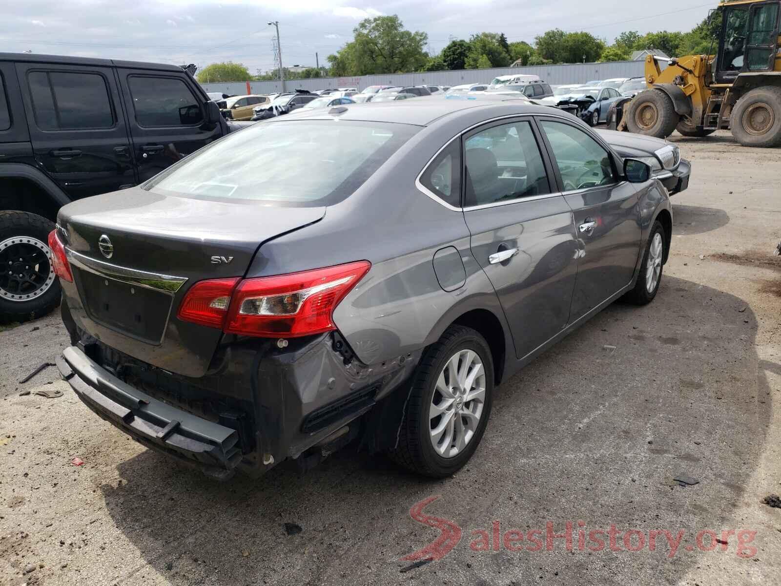 3N1AB7AP4KY358068 2019 NISSAN SENTRA