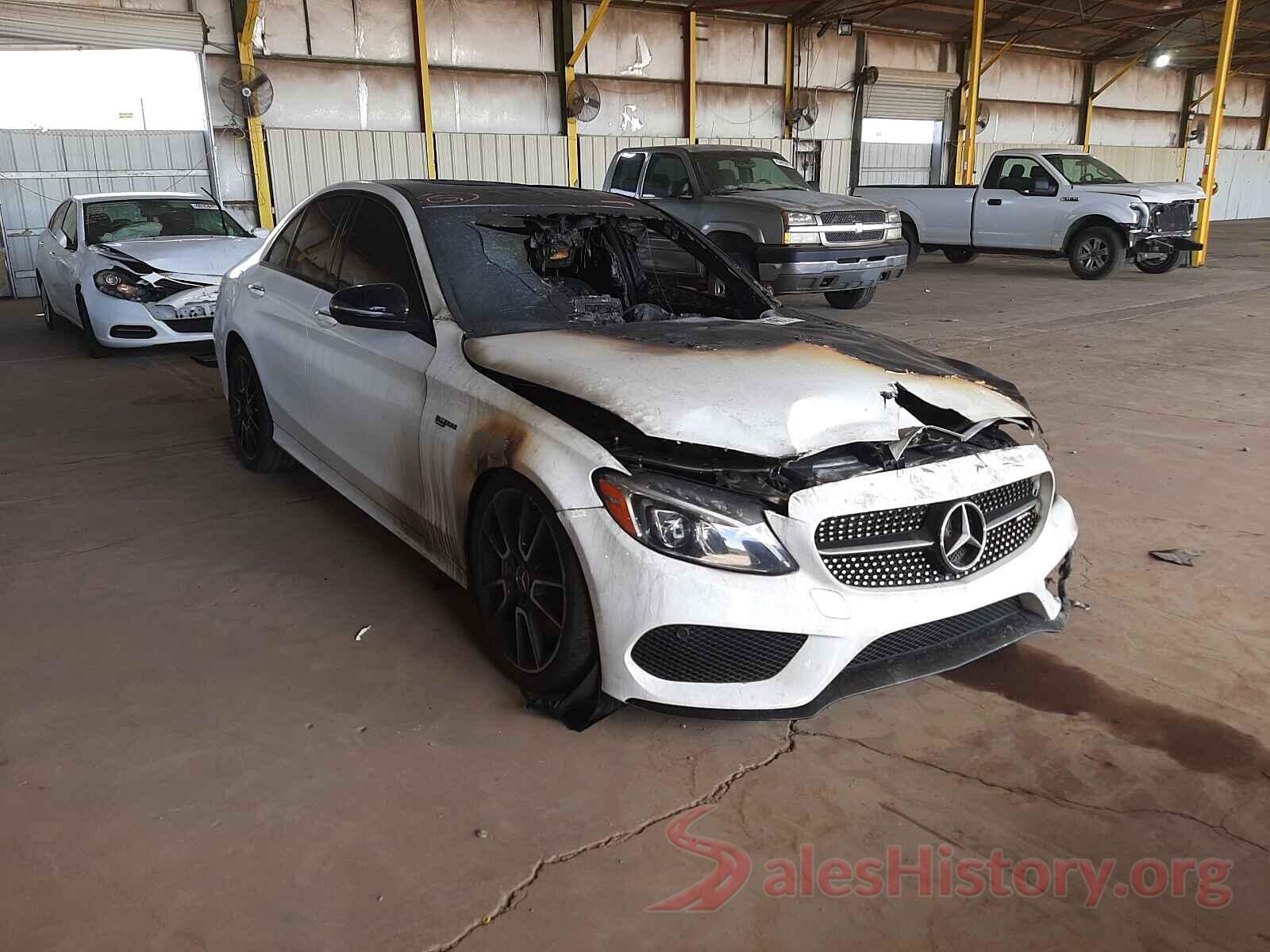 55SWF6EB0HU191243 2017 MERCEDES-BENZ C-CLASS