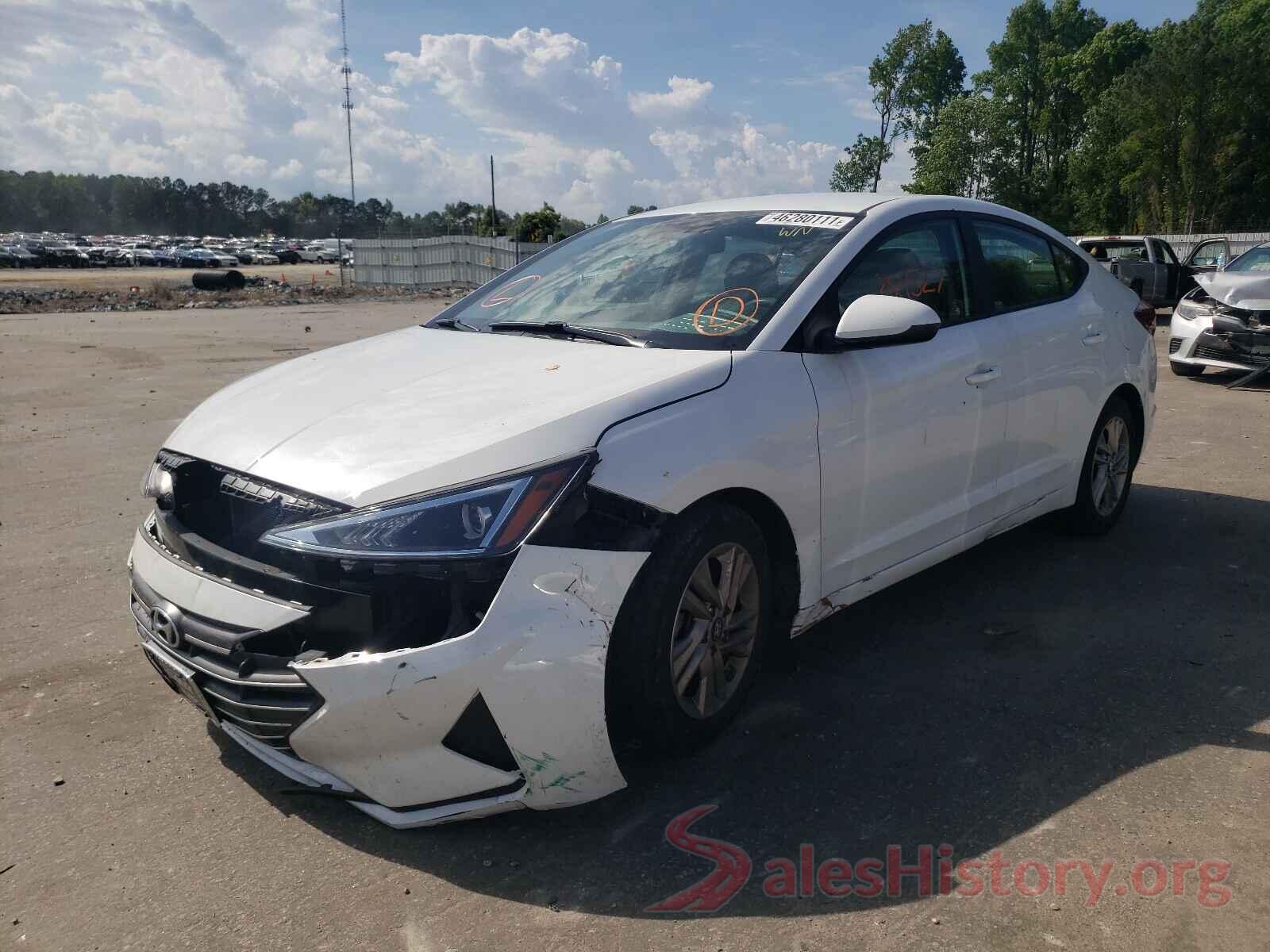 5NPD84LF5KH419288 2019 HYUNDAI ELANTRA