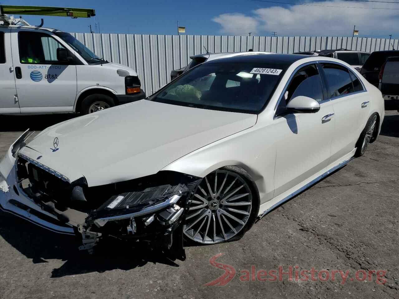 W1K6G6DBXNA101493 2022 MERCEDES-BENZ S-CLASS