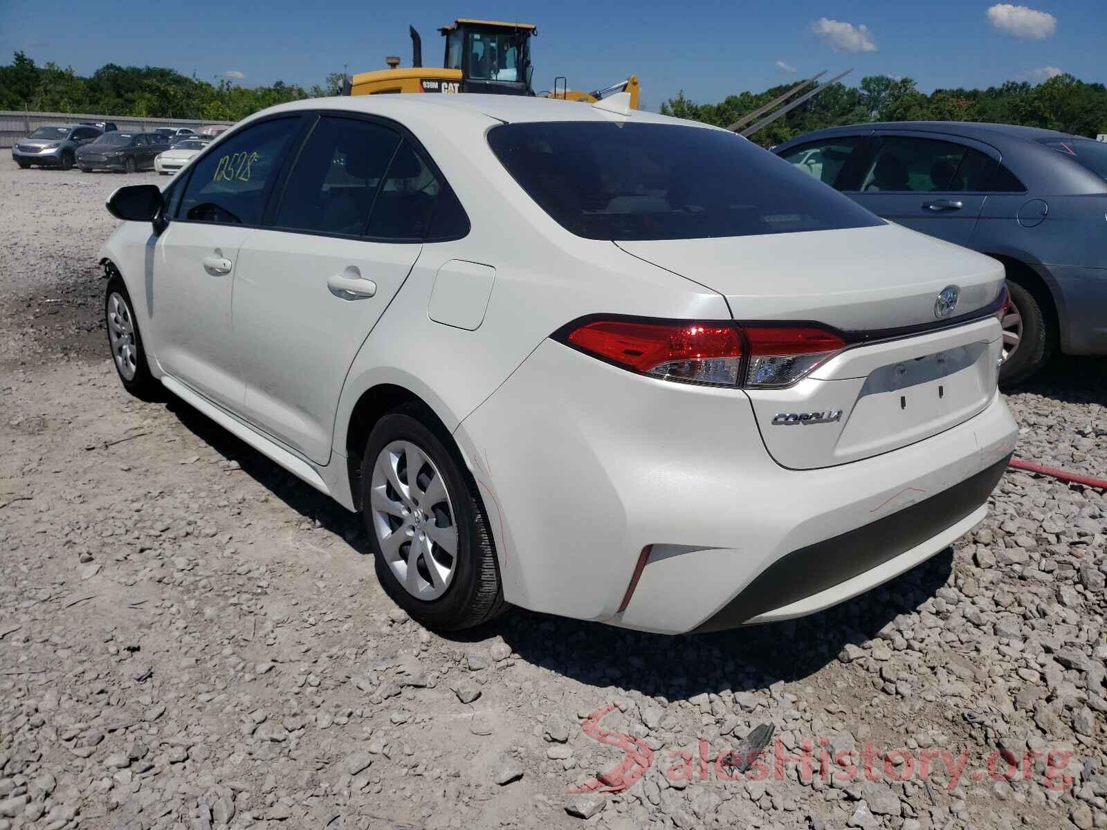 JTDEPRAE2LJ073840 2020 TOYOTA COROLLA