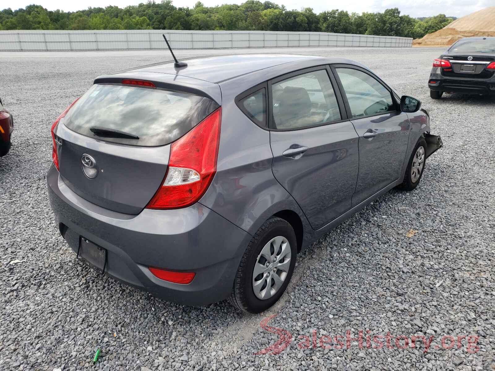 KMHCT5AE2HU316642 2017 HYUNDAI ACCENT