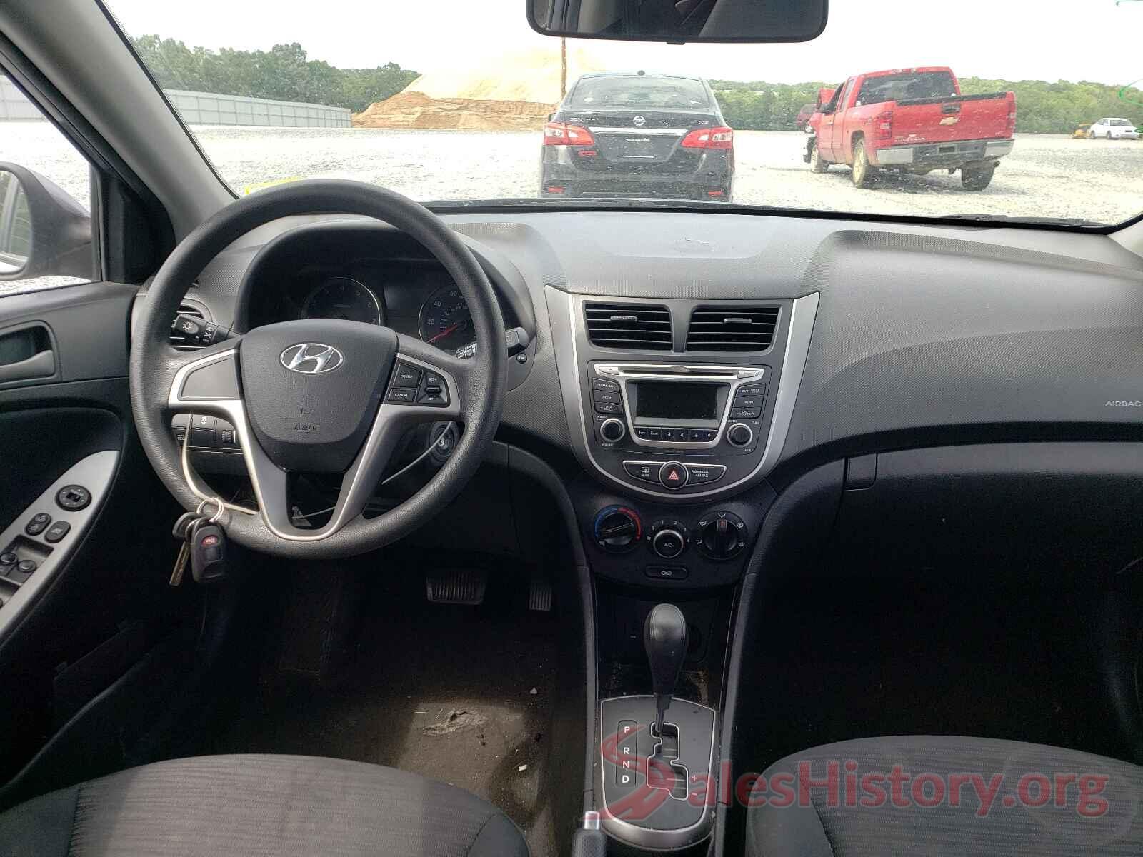 KMHCT5AE2HU316642 2017 HYUNDAI ACCENT