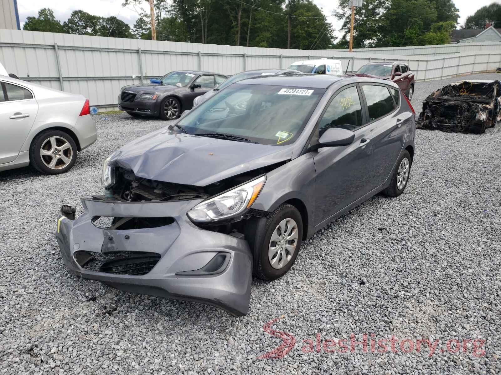 KMHCT5AE2HU316642 2017 HYUNDAI ACCENT