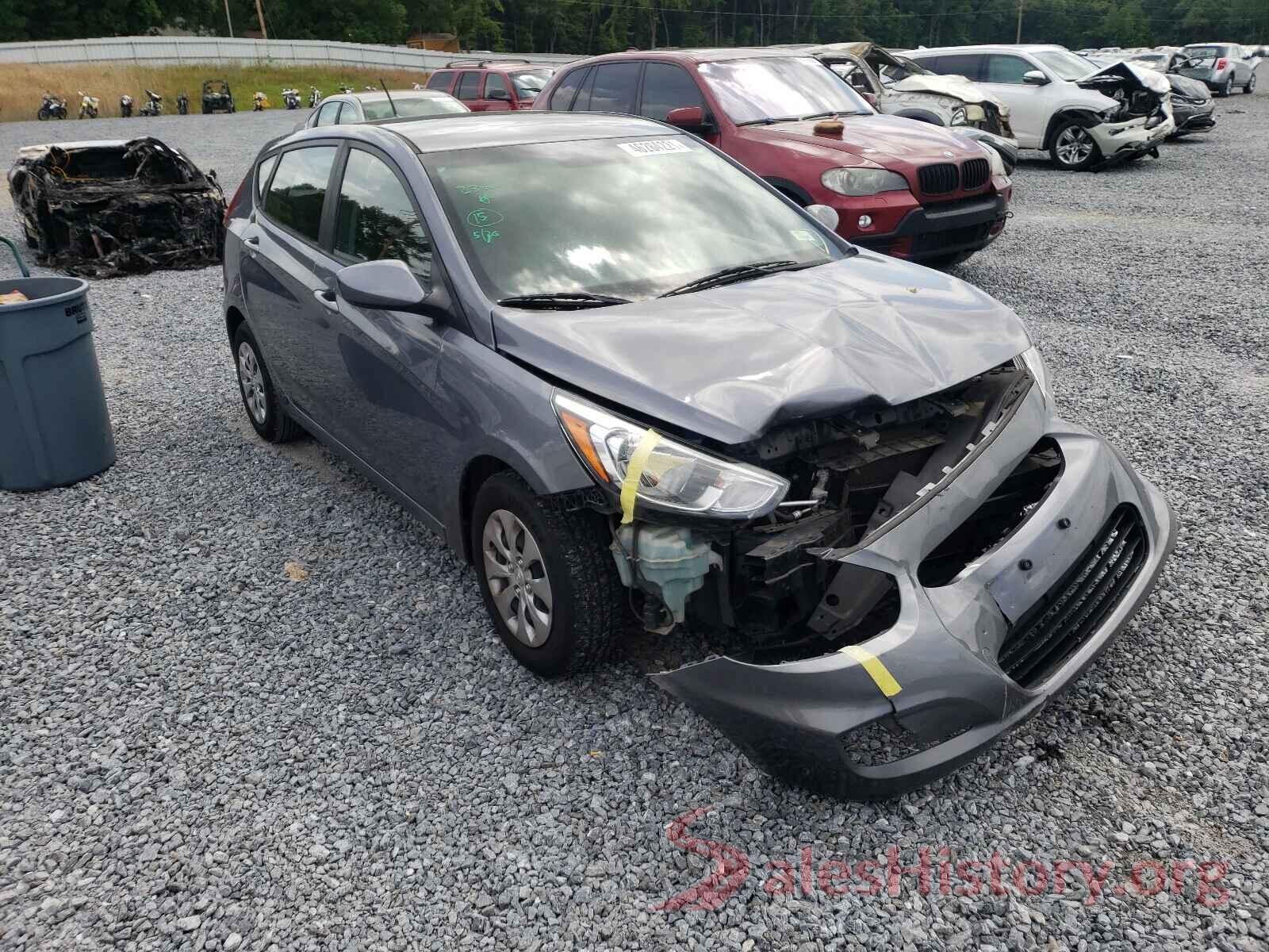 KMHCT5AE2HU316642 2017 HYUNDAI ACCENT