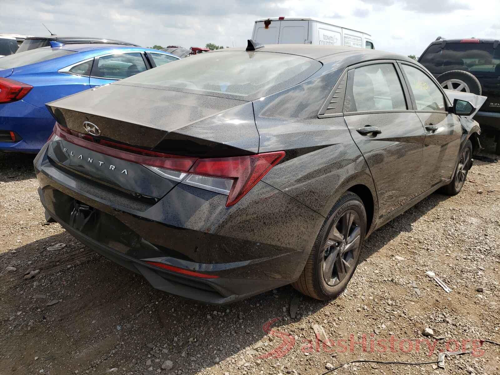 5NPLS4AGXMH010764 2021 HYUNDAI ELANTRA