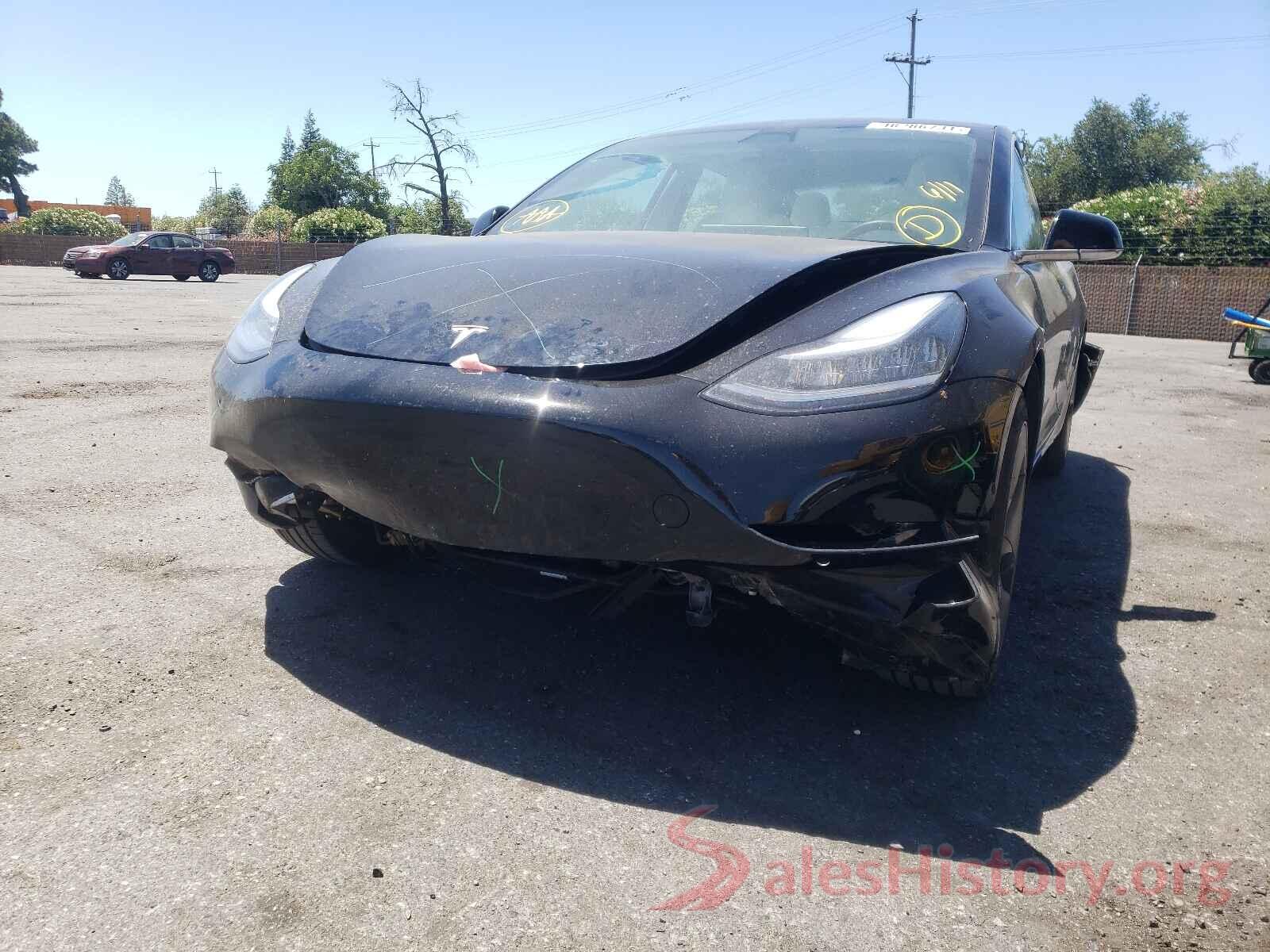 5YJ3E1EB6KF194987 2019 TESLA MODEL 3