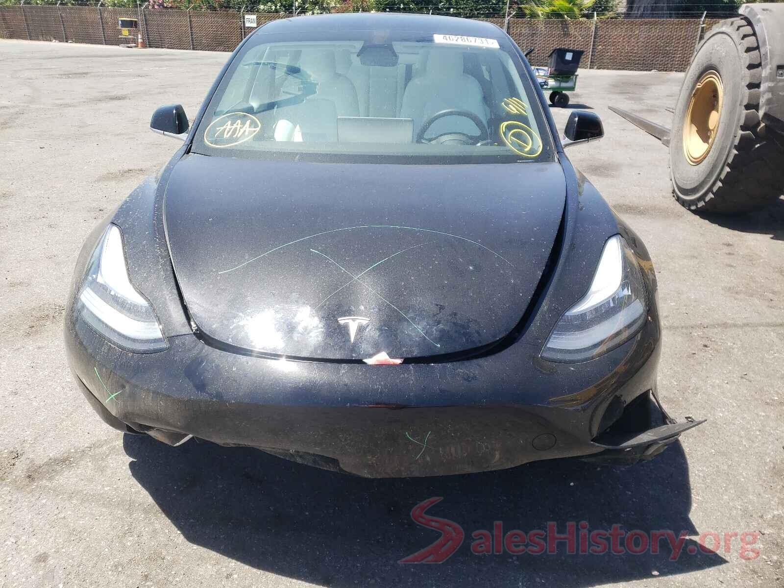 5YJ3E1EB6KF194987 2019 TESLA MODEL 3