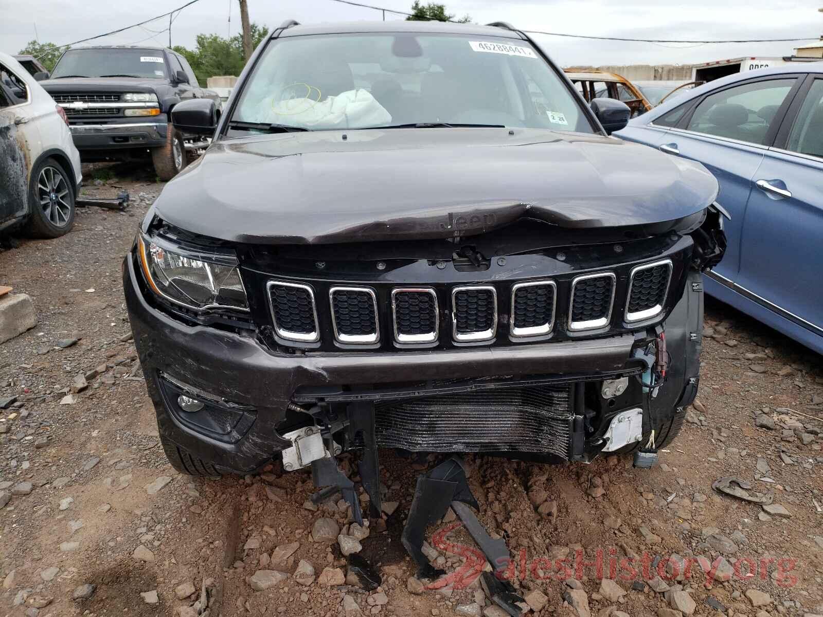 3C4NJDBB1KT629023 2019 JEEP COMPASS