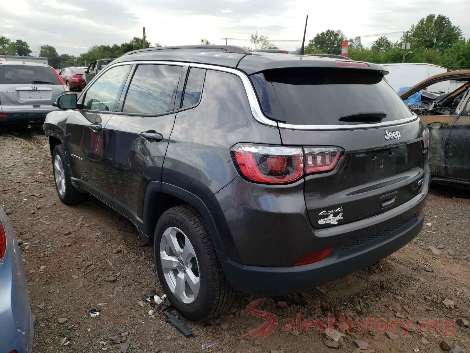 3C4NJDBB1KT629023 2019 JEEP COMPASS