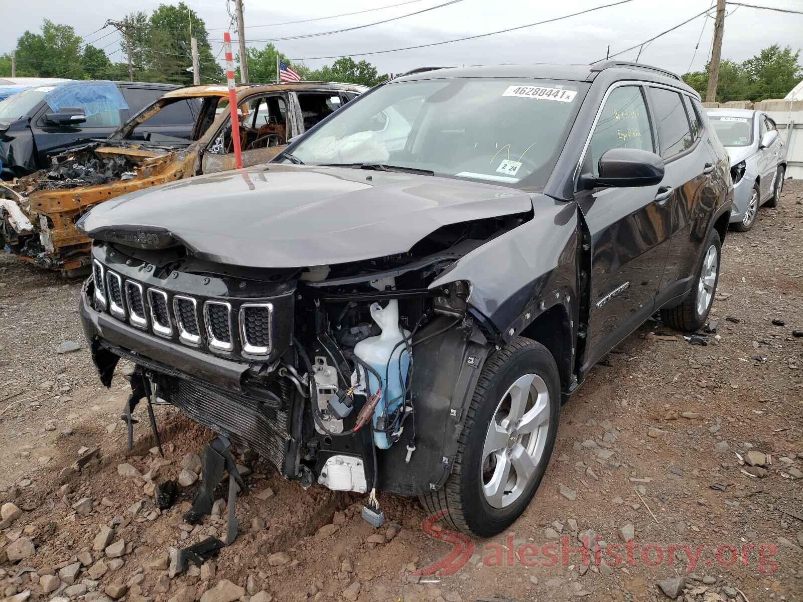 3C4NJDBB1KT629023 2019 JEEP COMPASS