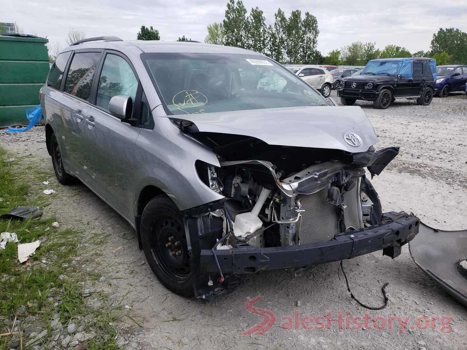 5TDKZ3DC1HS888982 2017 TOYOTA SIENNA