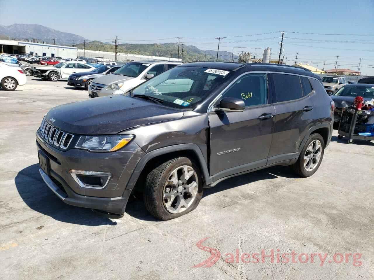 3C4NJCCB6KT832918 2019 JEEP COMPASS