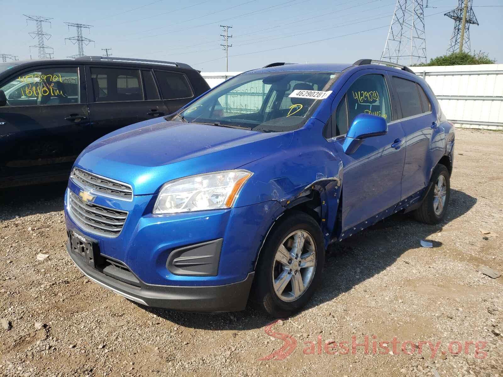 KL7CJLSB1GB532699 2016 CHEVROLET TRAX