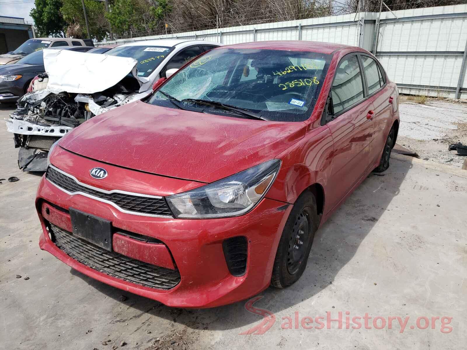 3KPA24AD2LE285108 2020 KIA RIO