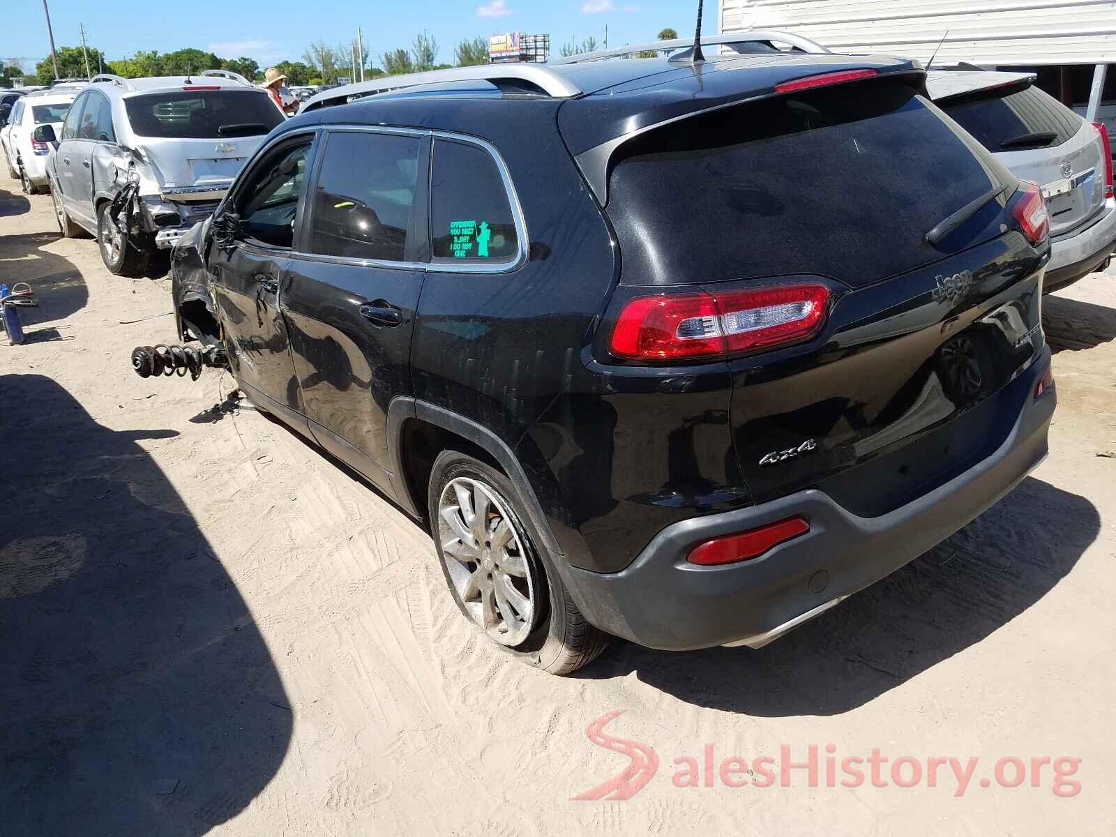 1C4PJMDS3HD224205 2017 JEEP CHEROKEE