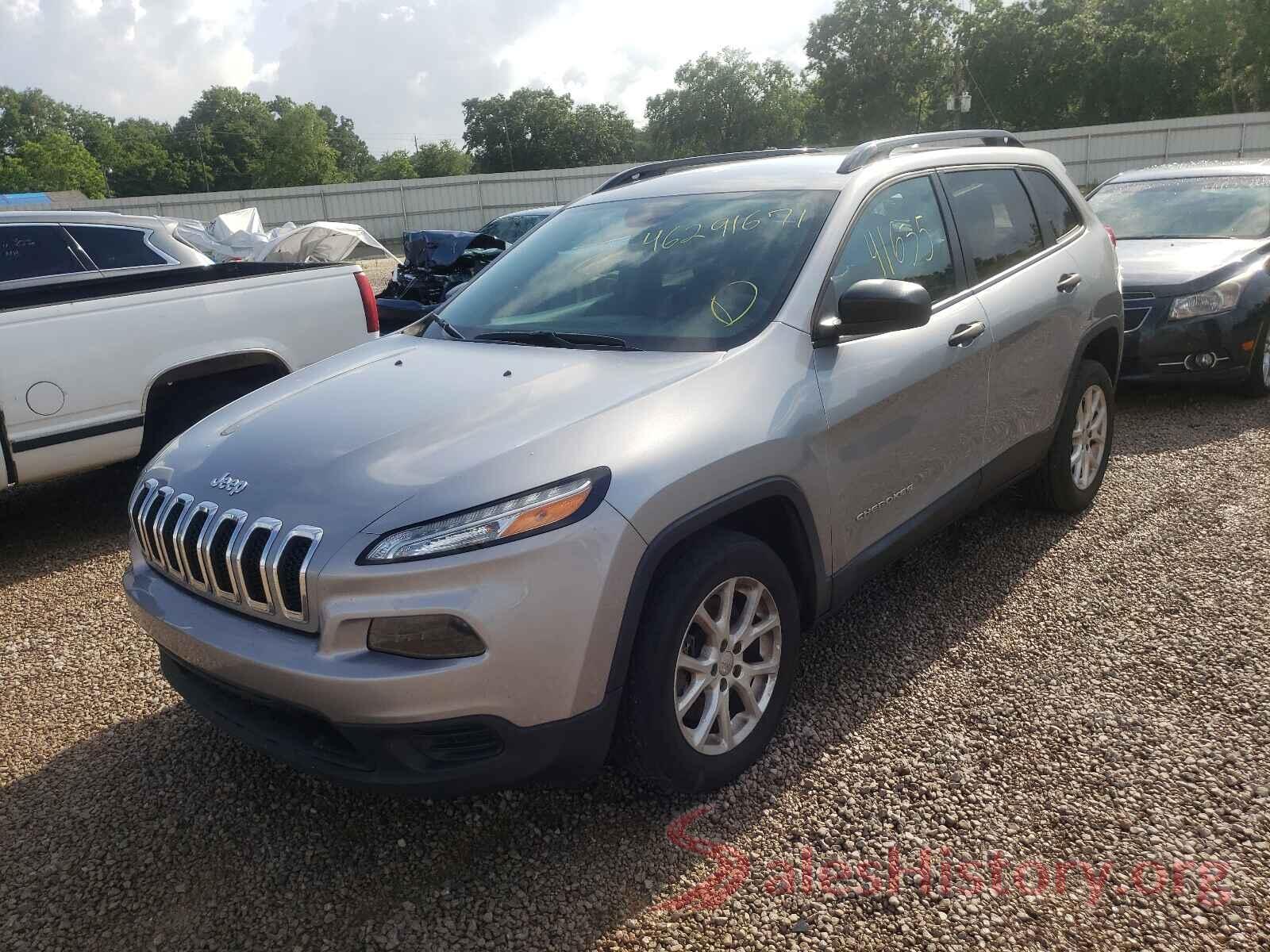 1C4PJLAS0HW650517 2017 JEEP CHEROKEE