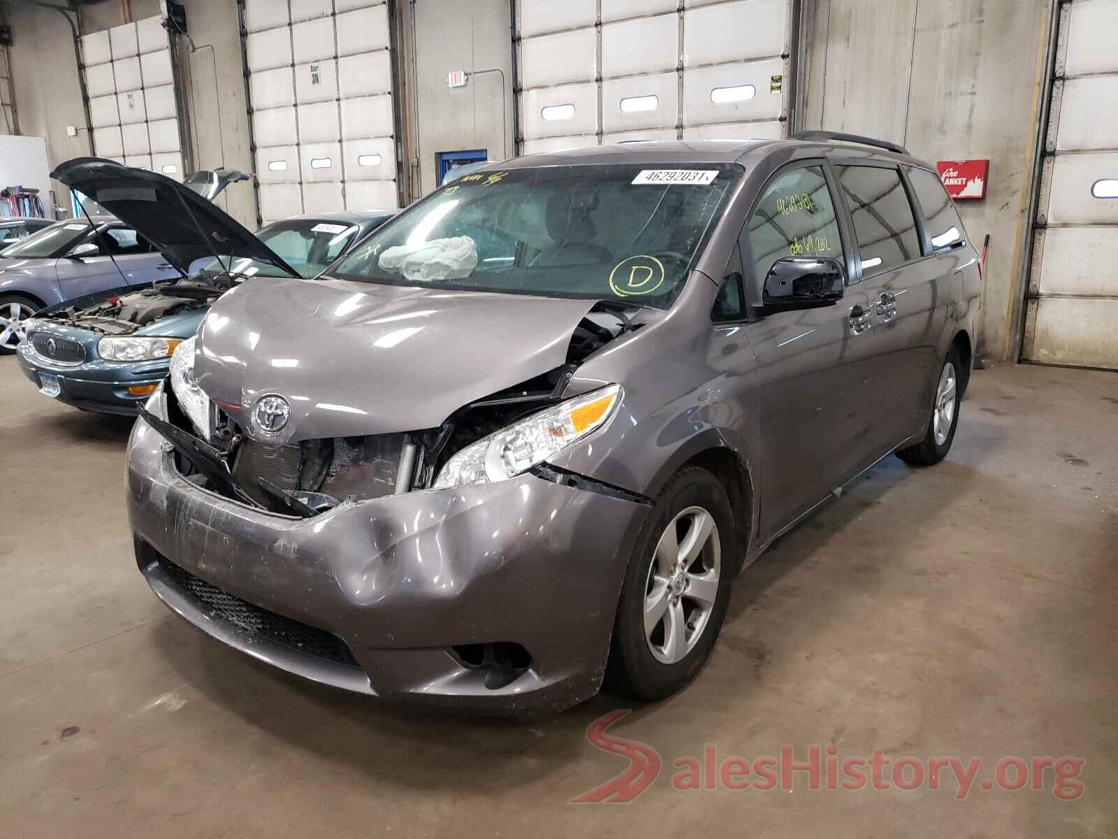 5TDKK3DC4GS693753 2016 TOYOTA SIENNA