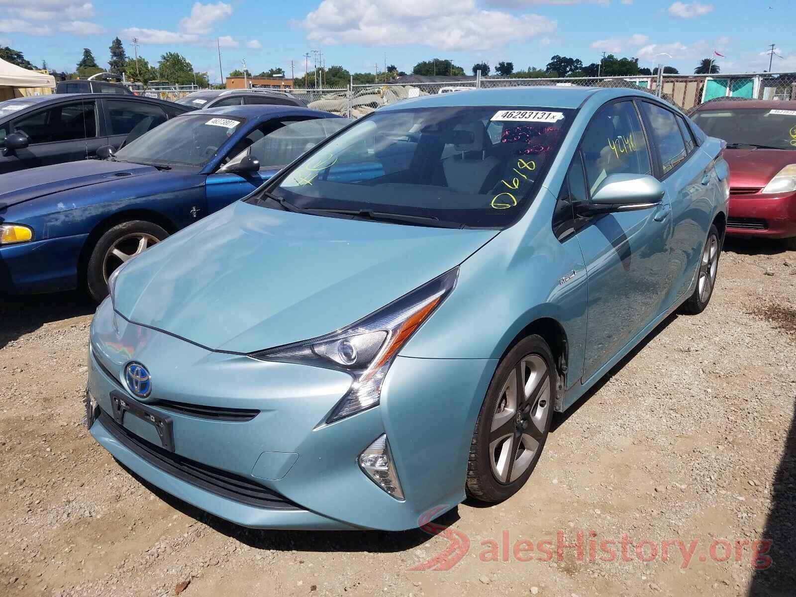 JTDKARFU0G3004241 2016 TOYOTA PRIUS