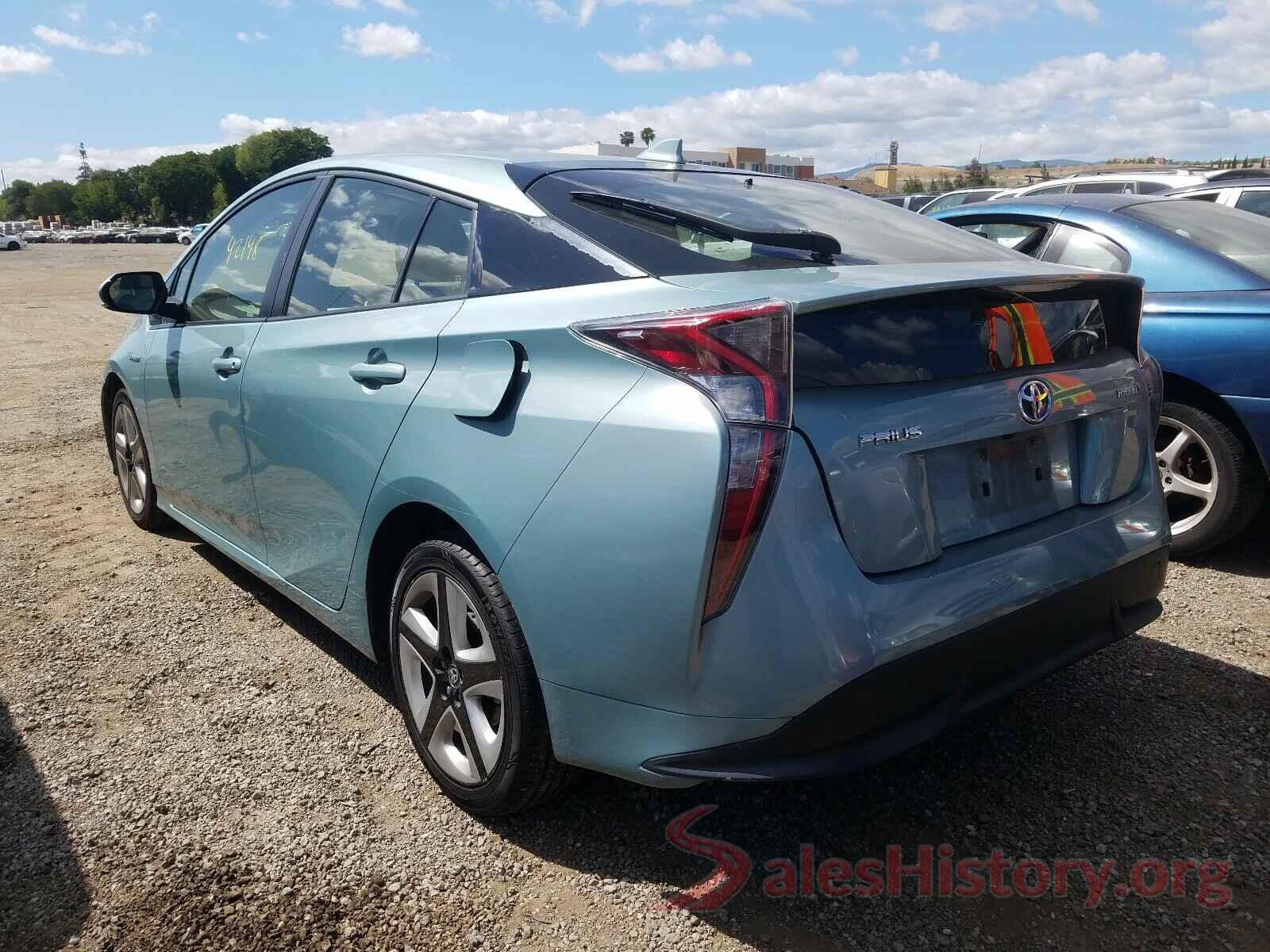 JTDKARFU0G3004241 2016 TOYOTA PRIUS