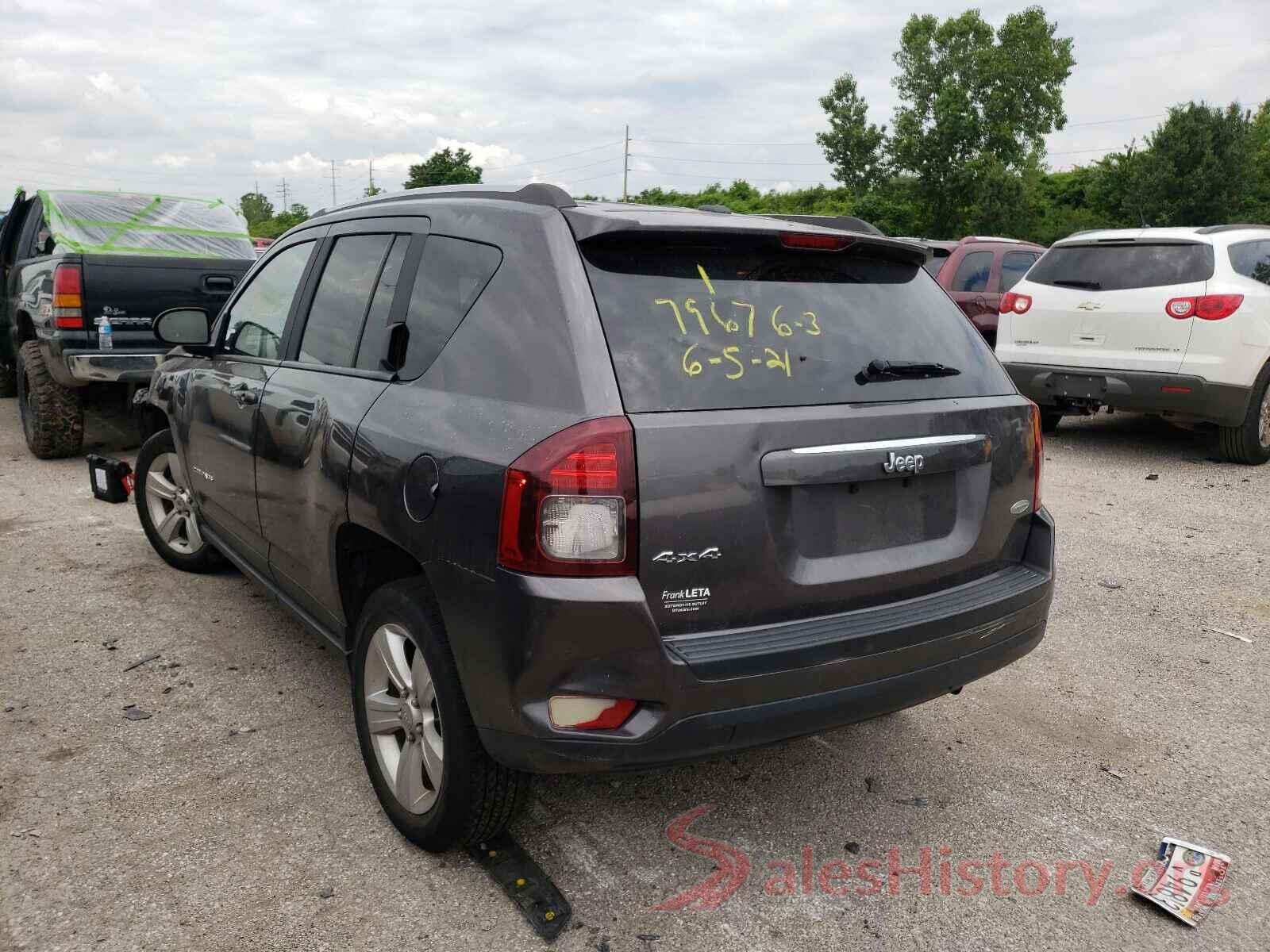 1C4NJDEB6GD616907 2016 JEEP COMPASS