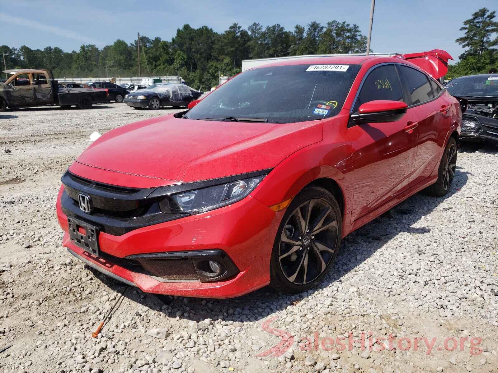 2HGFC2F80KH552060 2019 HONDA CIVIC