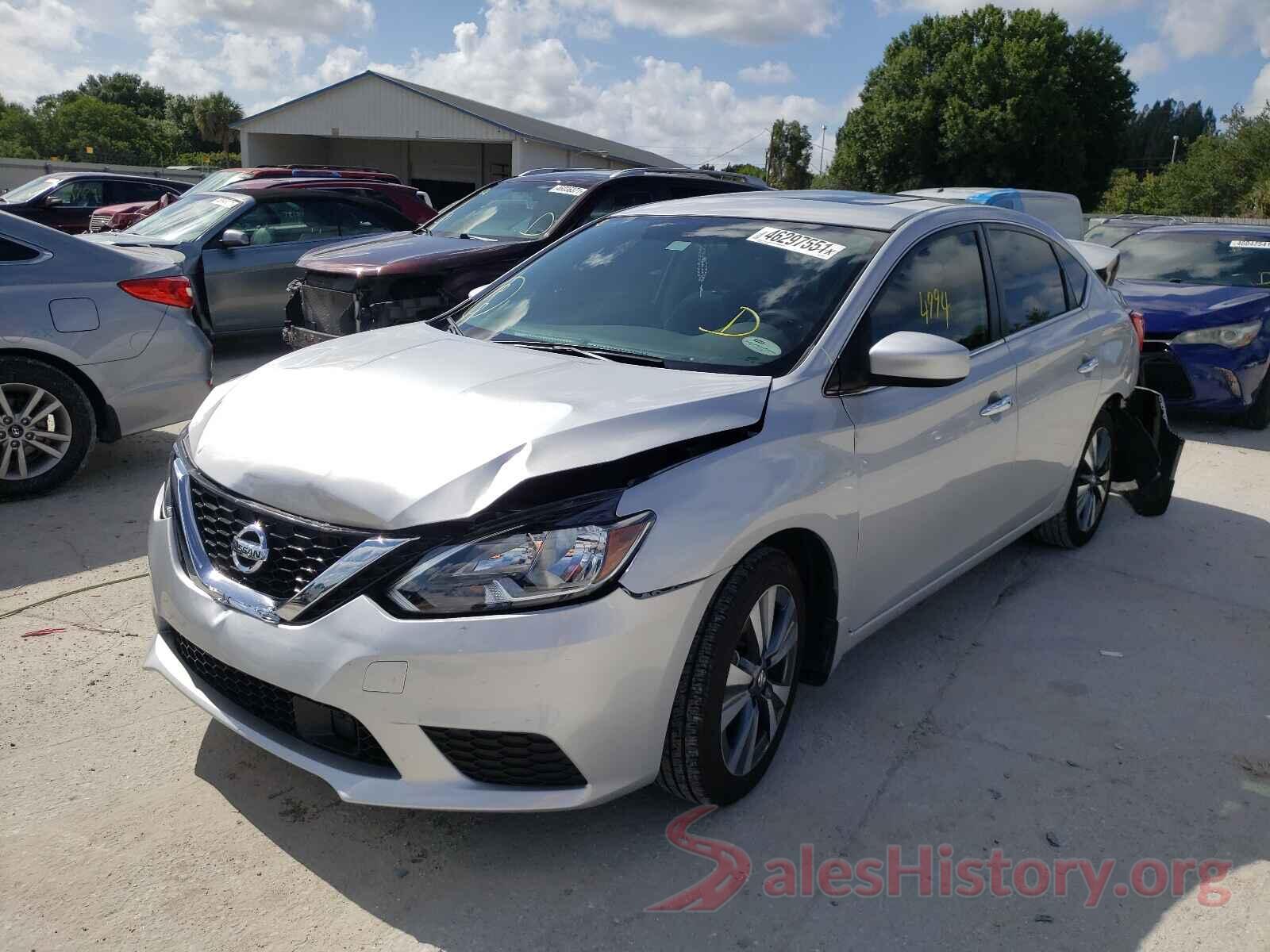 3N1AB7AP2KY446522 2019 NISSAN SENTRA