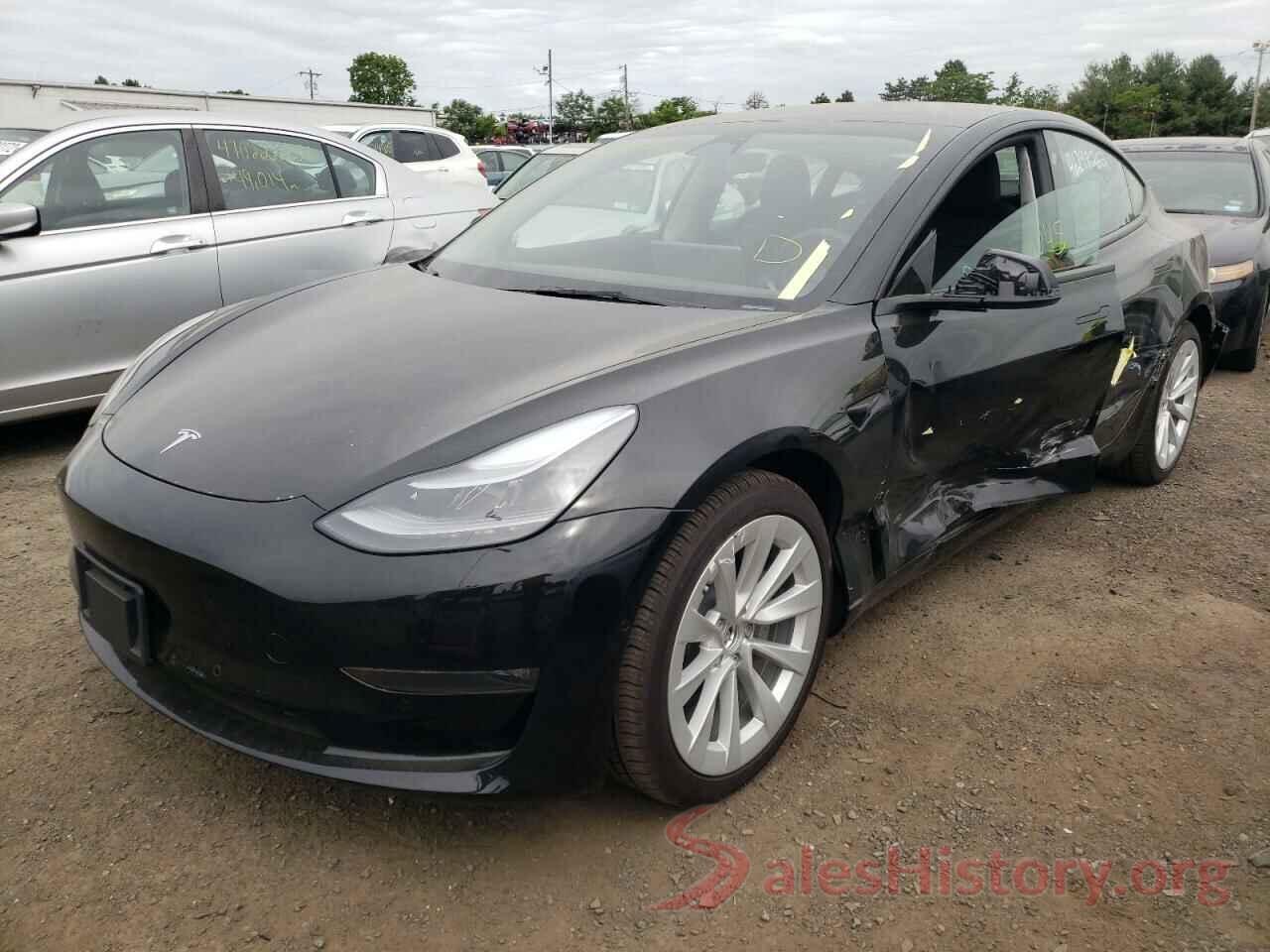 5YJ3E1EB8NF201507 2022 TESLA MODEL 3