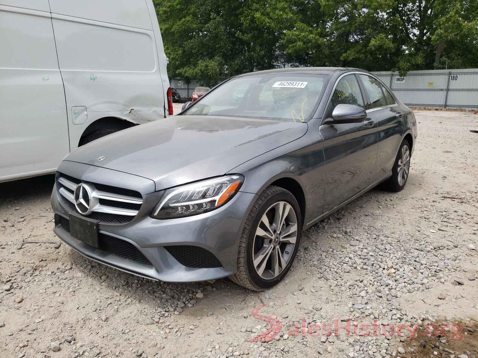 W1KWF8EB7LR589586 2020 MERCEDES-BENZ C CLASS