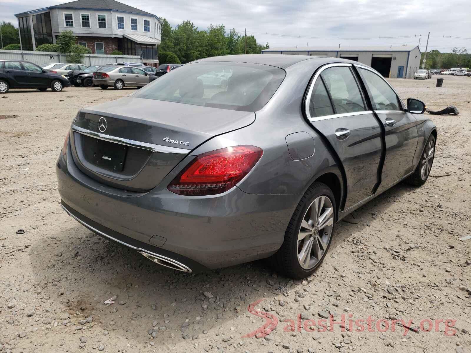 W1KWF8EB7LR589586 2020 MERCEDES-BENZ C CLASS