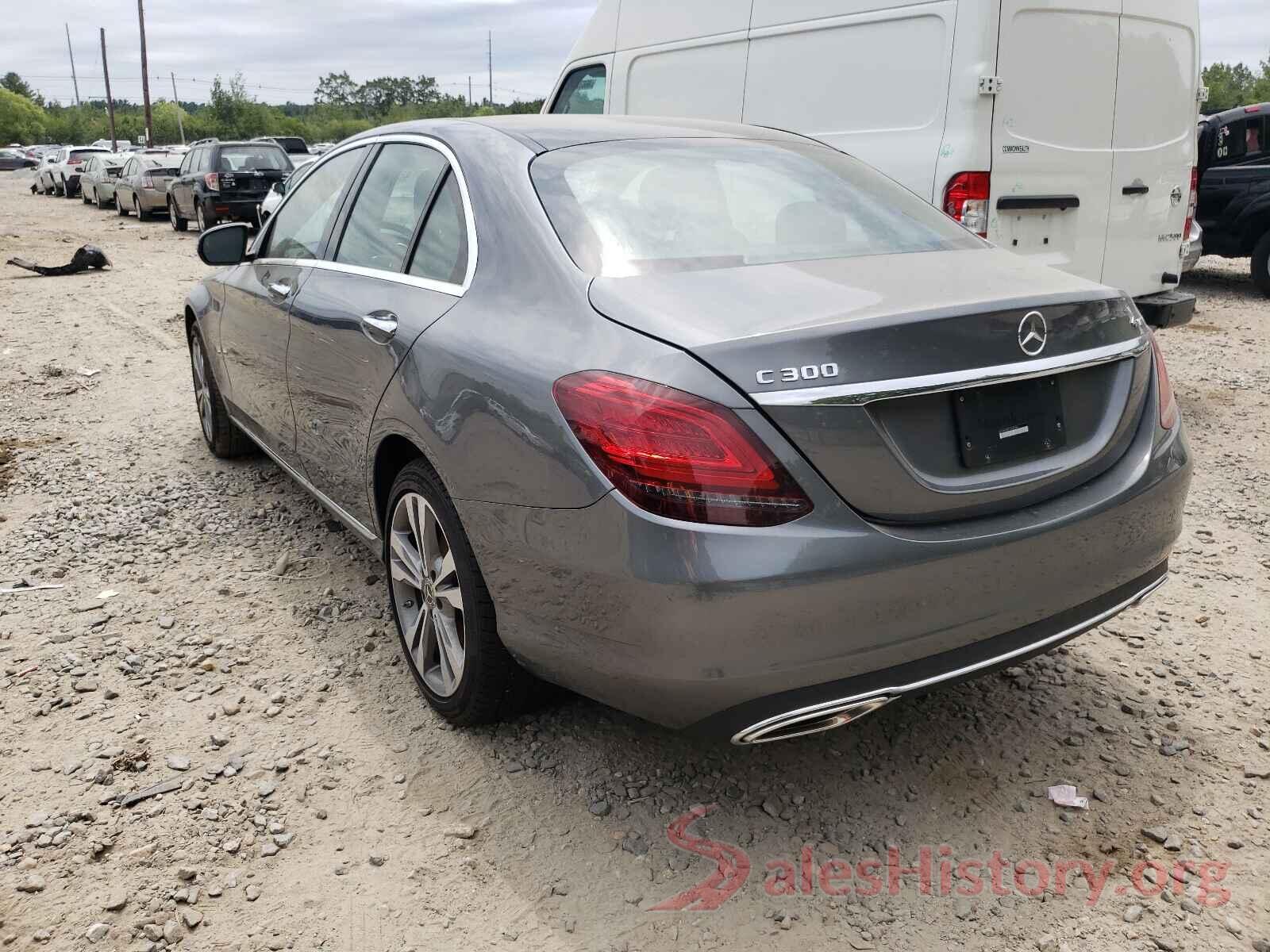 W1KWF8EB7LR589586 2020 MERCEDES-BENZ C CLASS