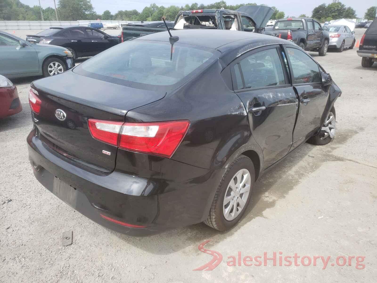 KNADM4A3XH6100876 2017 KIA RIO