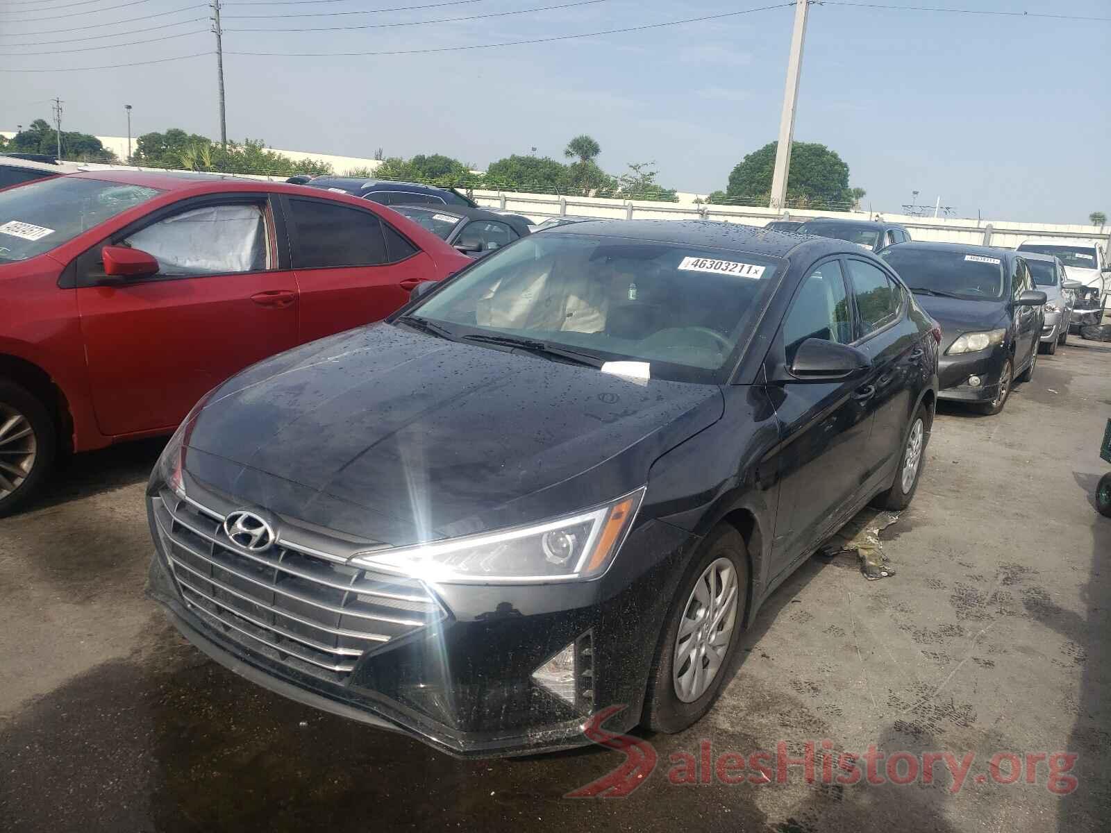 5NPD74LF8LH536061 2020 HYUNDAI ELANTRA