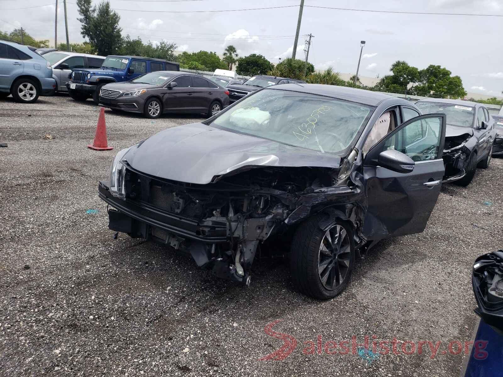 3N1AB7AP8KY281592 2019 NISSAN SENTRA