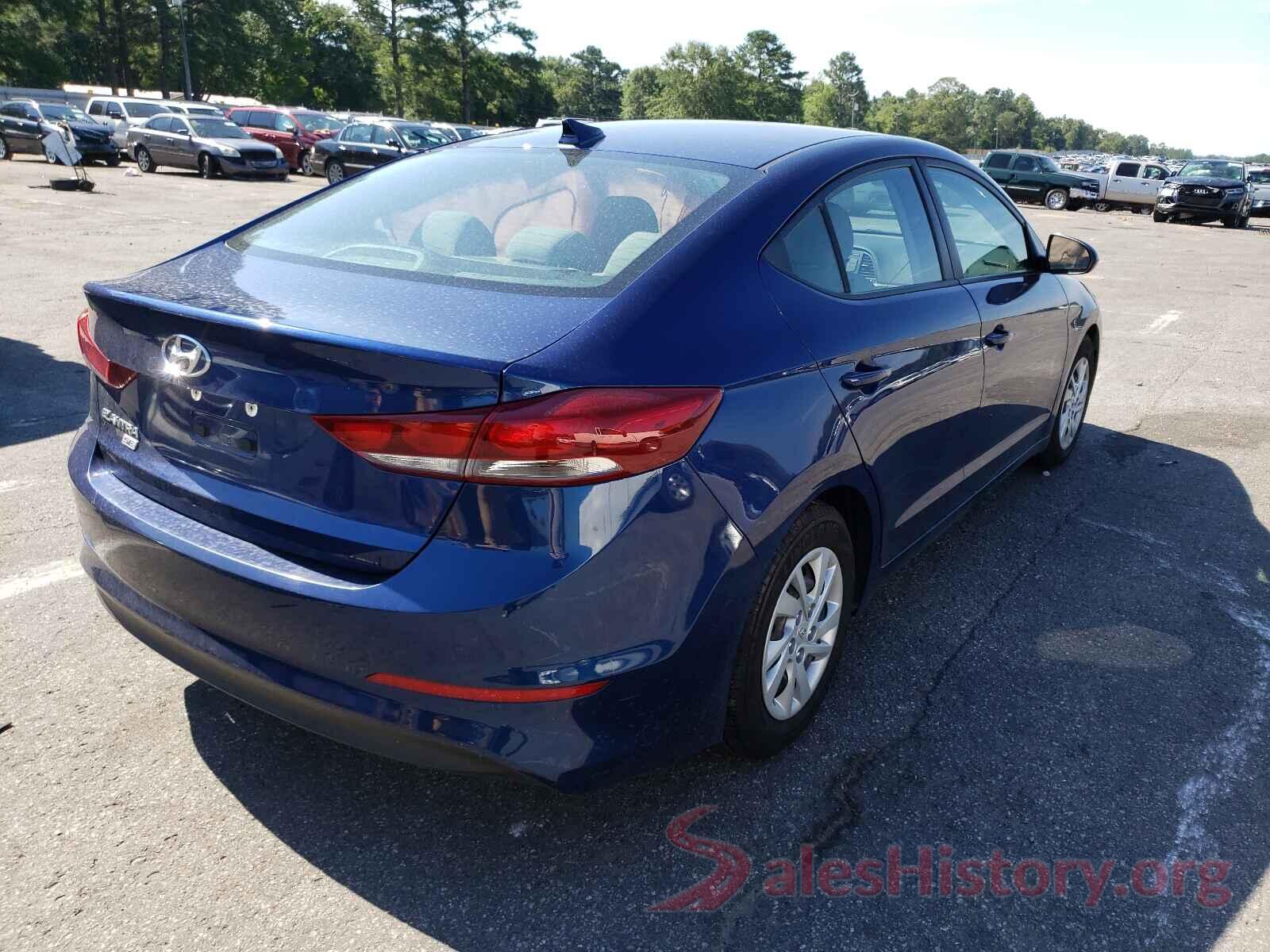 5NPD74LF3HH195580 2017 HYUNDAI ELANTRA