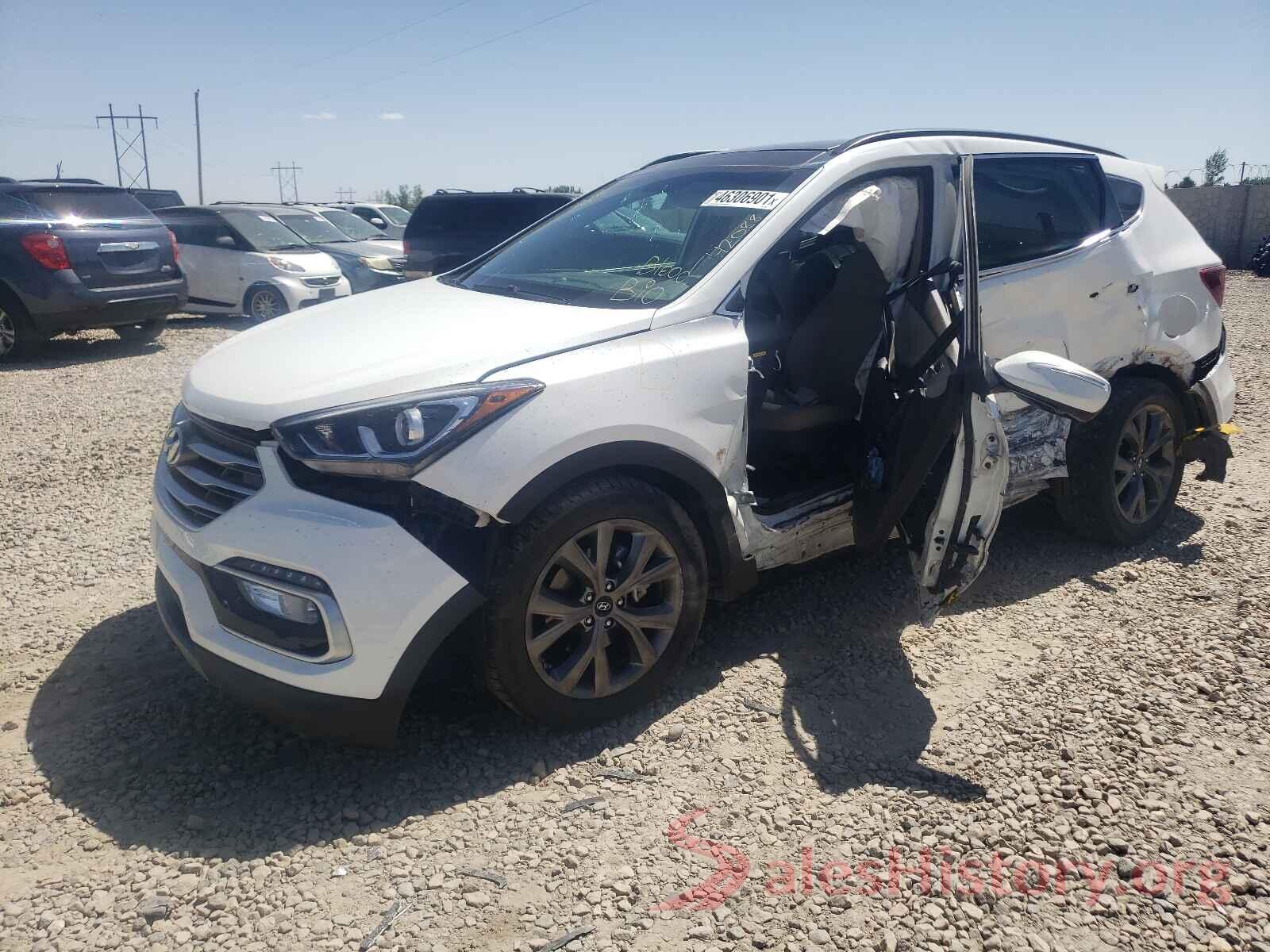 5NMZWDLA7JH100812 2018 HYUNDAI SANTA FE