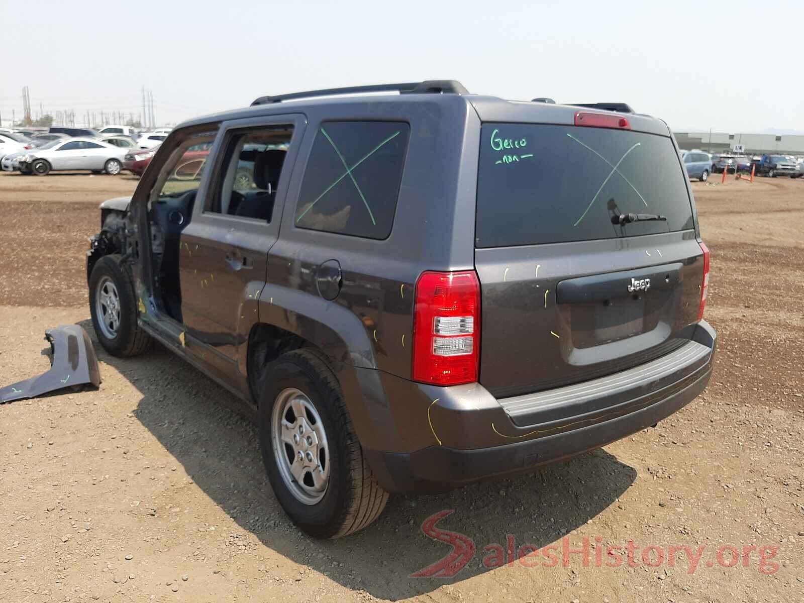 1C4NJPBA1GD526173 2016 JEEP PATRIOT